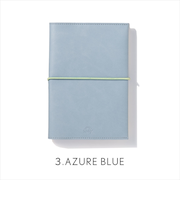 【2026年4月始まり】　いろは出版　SUNNY　SCHEDULE　BOOK　スタンダードカバー　B6変型　マンスリーブロック　LSM-81　アズールブルー　月