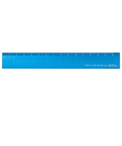ラダイト（Luddite）　THIS　INDUSTRIAL　Techno　Ruler　LDTI-TR-07　ターコイズ