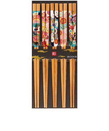 サンライフ　来客用　スス竹華化粧5P　22.5cm