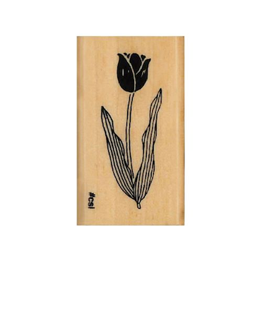 こどものかお　Nアイラブスタンプ　1533－005　チューリップ