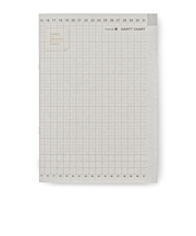 ハンズプラス（hands+）　フリーダイアリー　A5　マンスリーガントチャート