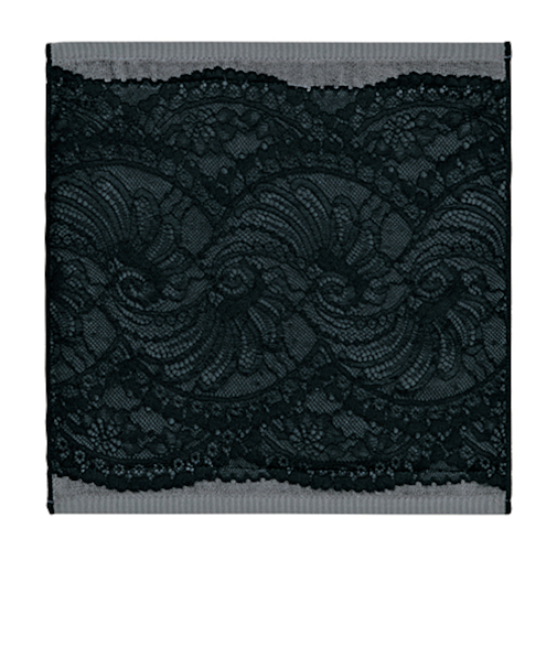 アーチタオルチーフ　ブラック