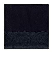 リンクタオルチーフ　ブラック