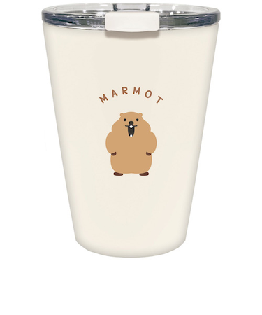 クーリア　レアアニマル　ステンレスタンブラー　マーモット