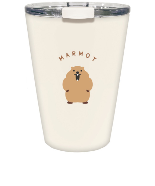 クーリア　レアアニマル　ステンレスタンブラー　マーモット