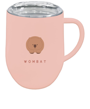 クーリア　レアアニマル　ステンレスマグ　ウォンバット