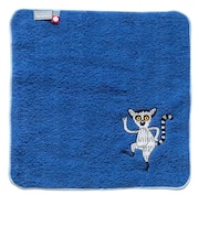 アミカ（AMICA）　アップリケ　ハンカチ　（パッケージ仕様）　WAO！きつねザル