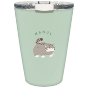 クーリア レアアニマル ステンレスタンブラー マヌルネコ