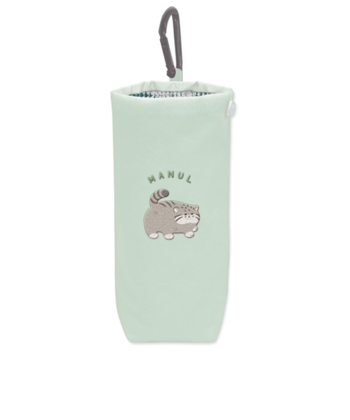 クーリア　レアアニマル　保冷ペットボトルケース　マヌルネコ