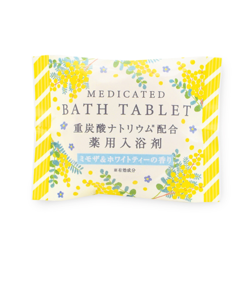 チャーリー　重炭酸バスタブレット　ミモザ＆ホワイトティー　40g