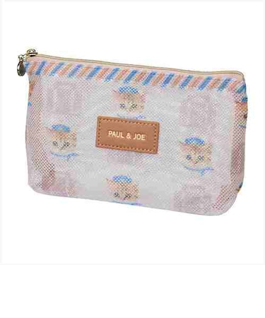 ポール＆ジョー（PAUL＆JOE）　プリントメッシュポーチ　PAJ-PO21　ヌネット・トラベル