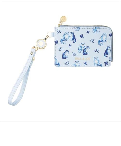 ポール＆ジョー（PAUL＆JOE）　パスケース　PAJ-PAC22　アクワレル・キャッツ