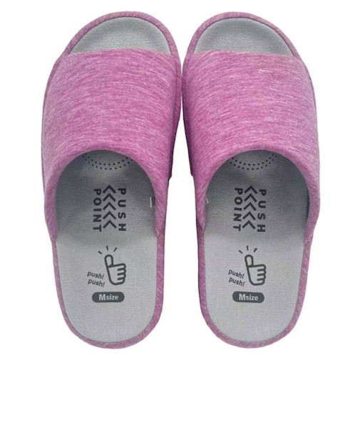 シャキッとコンフォート　スリッパ　M　ピンク　090581