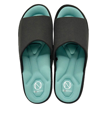 オンバランス（ONBALANCE）　スリッパ　L　ブラック　303335