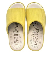 もちっとコンフォート　スリッパ　M　イエロー　303511