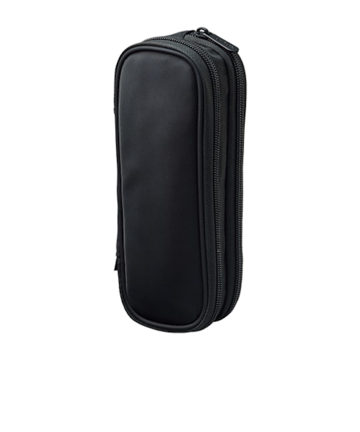 リヒトラブ（LIHIT　LAB.）　XCOA　スプレッドダブルペンケースライト　A-3811-24　ジェットブラック