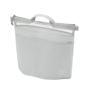 クレイド（kleid）　メッシュキャリーバッグインバッグ　8475-04　グレー