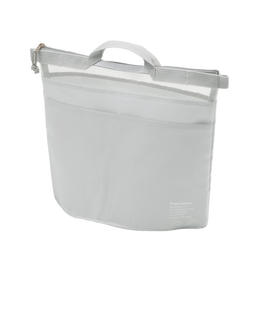 クレイド（kleid）　メッシュキャリーバッグインバッグ　8475-04　グレー