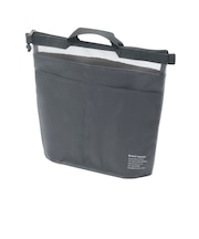 クレイド（kleid）　メッシュキャリーバッグインバッグ　8475-01　チャコール