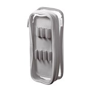 リヒトラブ（LIHIT　LAB.）　XCOA　リバーシブルクリヤーペンケースライト　A-3810-27　クリヤーグレー