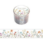 マインドウェイブ　クリアテープ　リリックシリーズ　30mm幅　95373　花5