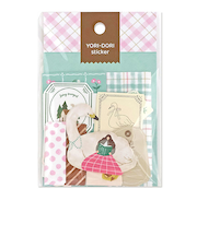 マインドウェイブ　ヨリドリステッカー　82560　白鳥と読書