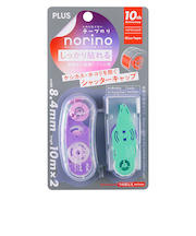 プラス(PLUS) ノリノポッド本体+リフィルセット TG-1121-LE-11 パープル&グリーン 【数量限定】