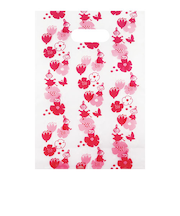 インディゴ　デイリーバッグ　S　リトルミイ／フラワー　レッド　7枚入