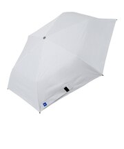 ゼロアンド（-0＆）×ラディクール（RADICOOL）　晴雨兼用折りたたみ傘　自動開閉　55cm　ホワイト