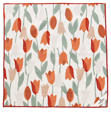 ダブリュピーシー（Wpc.）　保冷保温くっつくろす　ブルーミングチューリップレッド