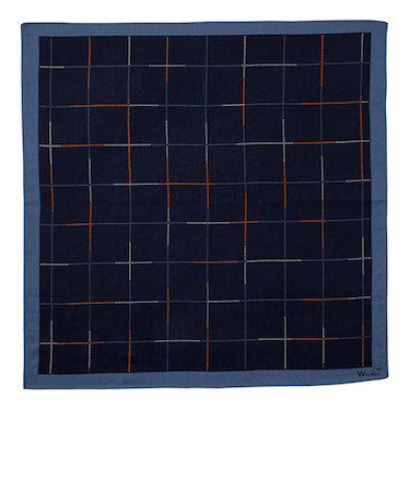 ダブリュピーシー（Wpc.）　大判ハンカチ　ユニセックス　カラードットチェック