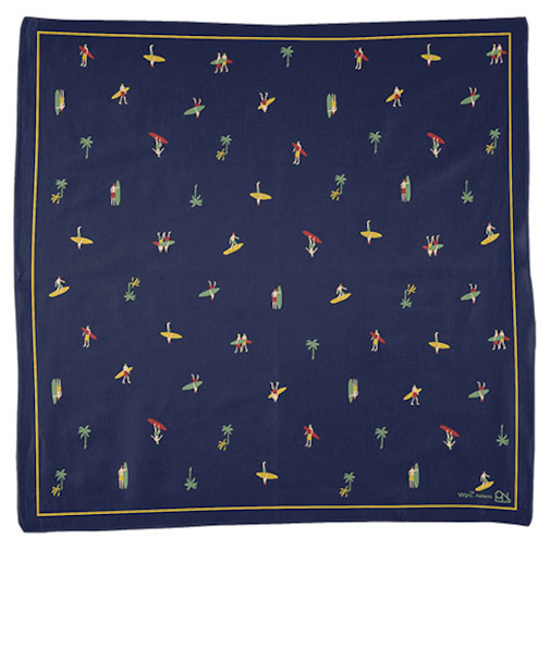 ダブリュピーシー（Wpc.）　大判ハンカチ　ユニセックス　サーフィン