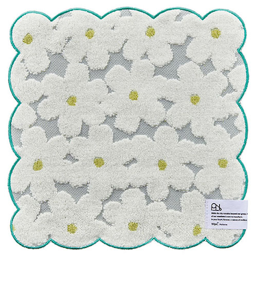 ダブリュピーシー（Wpc.）　ハンカチ　スカラップ　フロラージュオフ