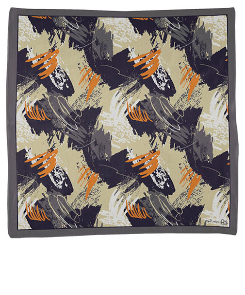 ダブリュピーシー（Wpc.）　大判ハンカチ　ユニセックス　アブストラクト