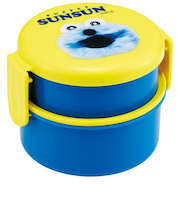 スケーター（Skater）　丸型ランチBOX2段　パペットスンスン　500mL　ONWR1