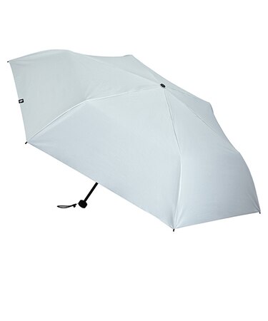 モズ（moz）×ハンズ　一級遮光　折りたたみ日傘　55cm　ワッペンミントブルー