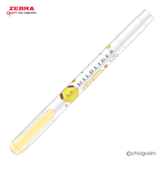 ゼブラ（ZEBRA）　マイルドライナー　チェゴシムコラボ　シャーベットイエロー　【数量限定】