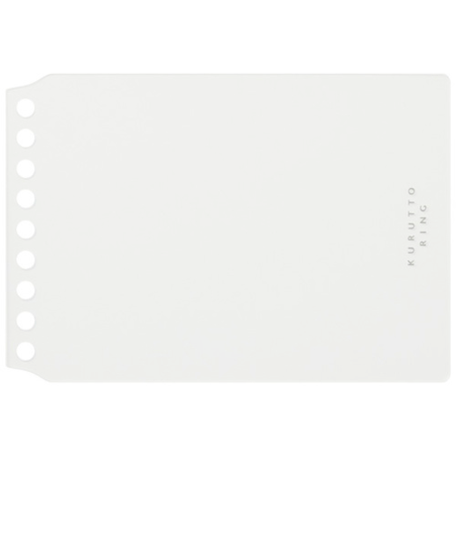 マルマン（maruman）　くるっとリング（KURUTTO　RING）　シンプル表紙　ミニサイズ　FMR9PA－98　クリア