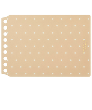 マルマン（maruman）　くるっとリング（KURUTTO　RING）　ドット表紙　ミニサイズ　FMR9PD－21　ベージュ