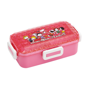 スケーター（Skater）　ふわっと弁当箱　ダイヤカット　PEANUTS　75th　dancing　530mL　PFLB6D