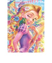 テンヨー　ジグソーパズル　「ラプンツェル＆パスカル」　108ピース