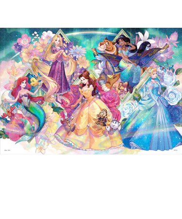 テンヨー　ジグソーパズル〈レインボー・ホログラフィック・ペーパー〉　「Princess　Prism　Fantasy」　1000ピース
