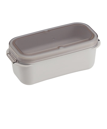 スケーター（Skater）　楽洗2段ランチボックス　570mL　サンドホワイト　PALB6