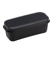 スケーター(Skater) 楽洗2段ランチボックス 800mL コールブラック PALB8