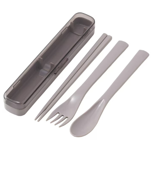 スケーター（Skater）　音のならないスリムトリオセット　スモーキーグレー　TAC1