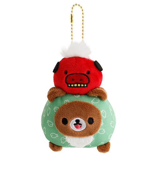 サンエックス リラックマ ぶらさげぬいぐるみ ししまい・チャイロイ