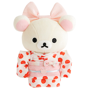 サンエックス　リラックマ　あつめてぬいぐるみ　着物・コリラックマ