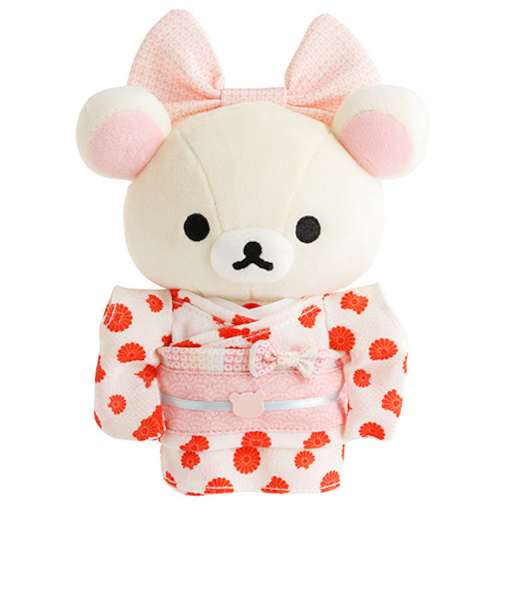 サンエックス　リラックマ　あつめてぬいぐるみ　着物・コリラックマ