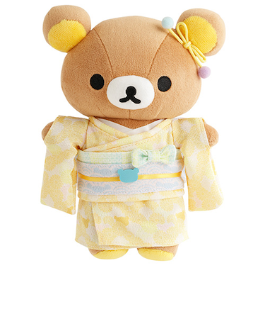 サンエックス　リラックマ　あつめてぬいぐるみ　着物・リラックマ