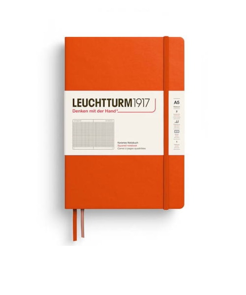 ロイヒトトゥルム1917（LEUCHTTURM1917）　A5　方眼　373984　パンプキン